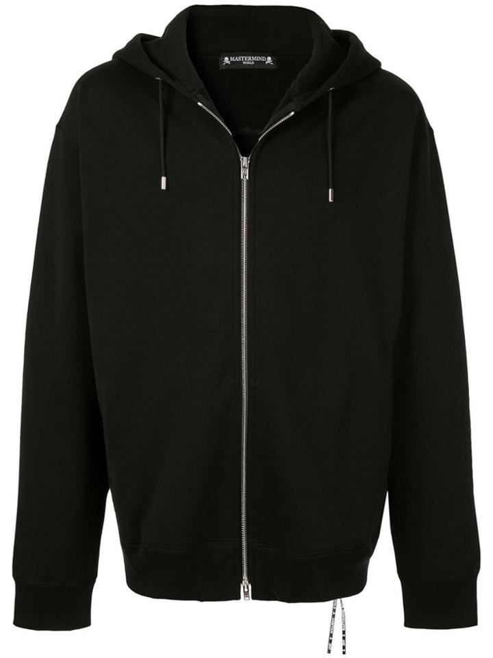 Mastermind World Printed Hooded Sweatshirt - Black