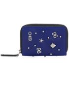 Jimmy Choo Malone Small Wallet - Blue