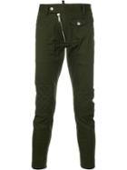 Dsquared2 Quilted Detail Jeans - Green