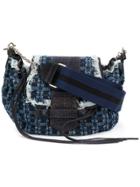 Sonia Rykiel Charly Laser Denim Tote - Blue