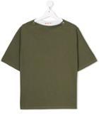 Marni Kids Boat Neck T-shirt - Green