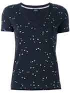 Armani Jeans - V-neck Sweater - Women - Cotton - 40, Blue, Cotton