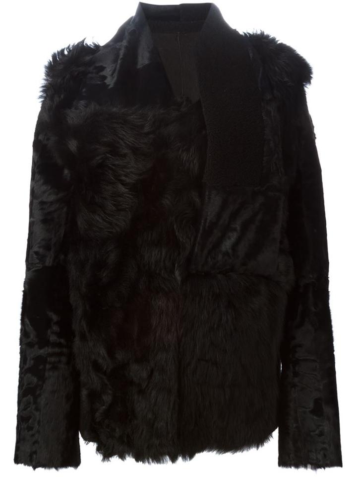Ann Demeulemeester Blanche Lamb Fur Jacket