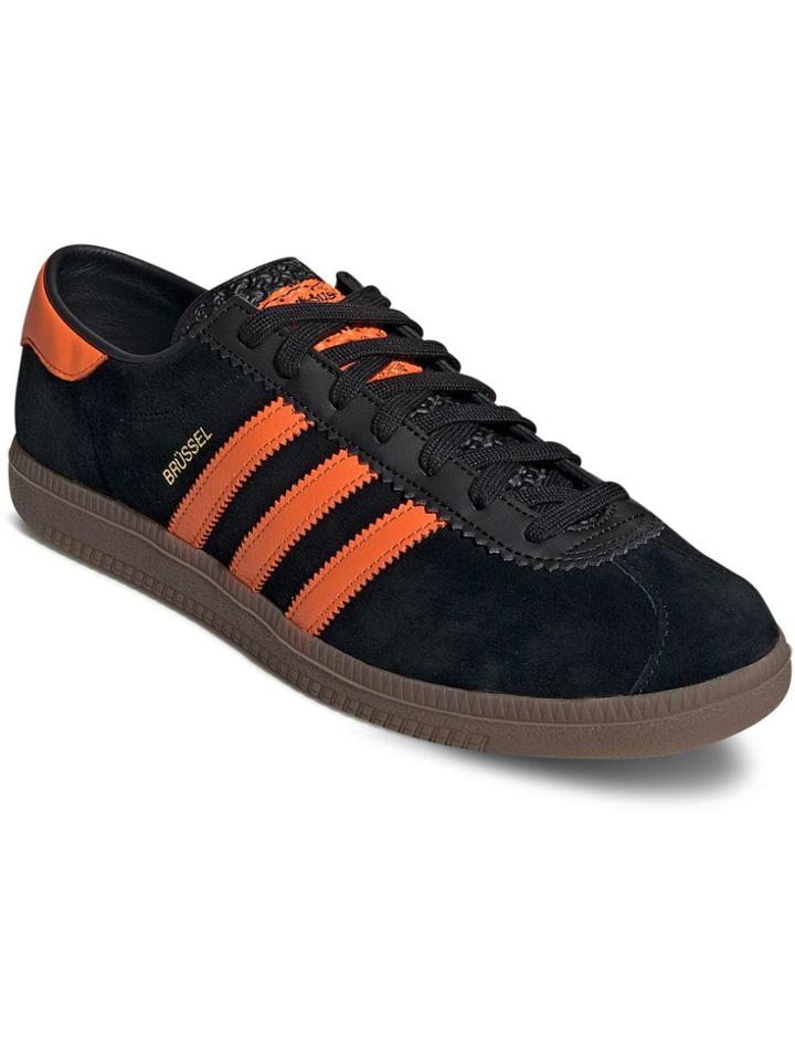 Adidas Black City Brussels Suede Low-top Sneakers