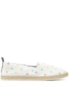 Fefè Star Pattern Espadrilles - White