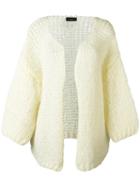 Lédition Chunky Cardigan, Women's, Size: 42, Yellow/orange, Polyamide/mohair