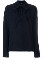 Theory Pussy-bow Fastening Blouse - Blue