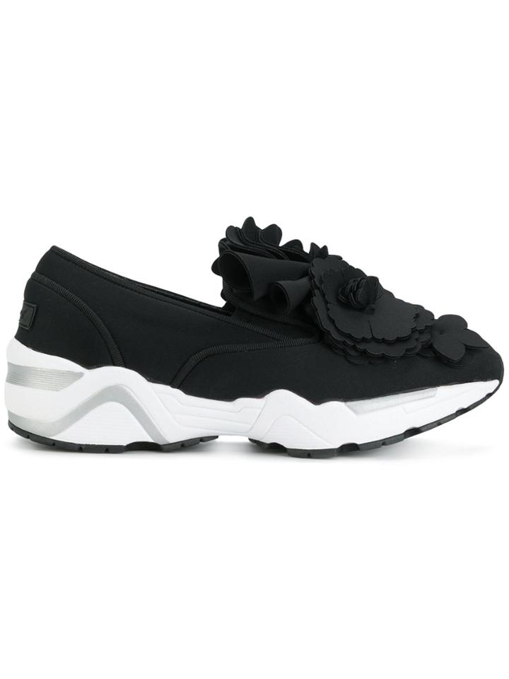 Suecomma Bonnie 3d Flower Sneakers - Black