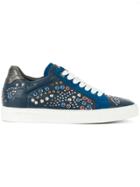 Zadig & Voltaire Zv1747 Jungle Studs Sneakers - Blue