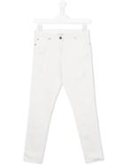 Stella Mccartney Kids - Skinny Fit Jeans - Kids - Cotton/spandex/elastane - 14 Yrs, Girl's, White