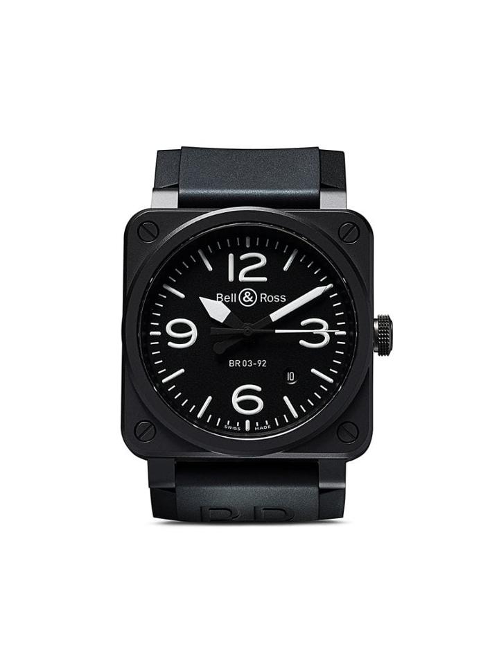 Bell & Ross Br 03-92 Black Matte 42mm - Black B Black