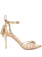 Aquazzura Heeled Sandals - Gold