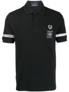 Fred Perry X Art Comes First Tape Polo Shirt - Black