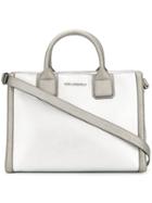 Karl Lagerfeld Kark Klassik Tote - Metallic