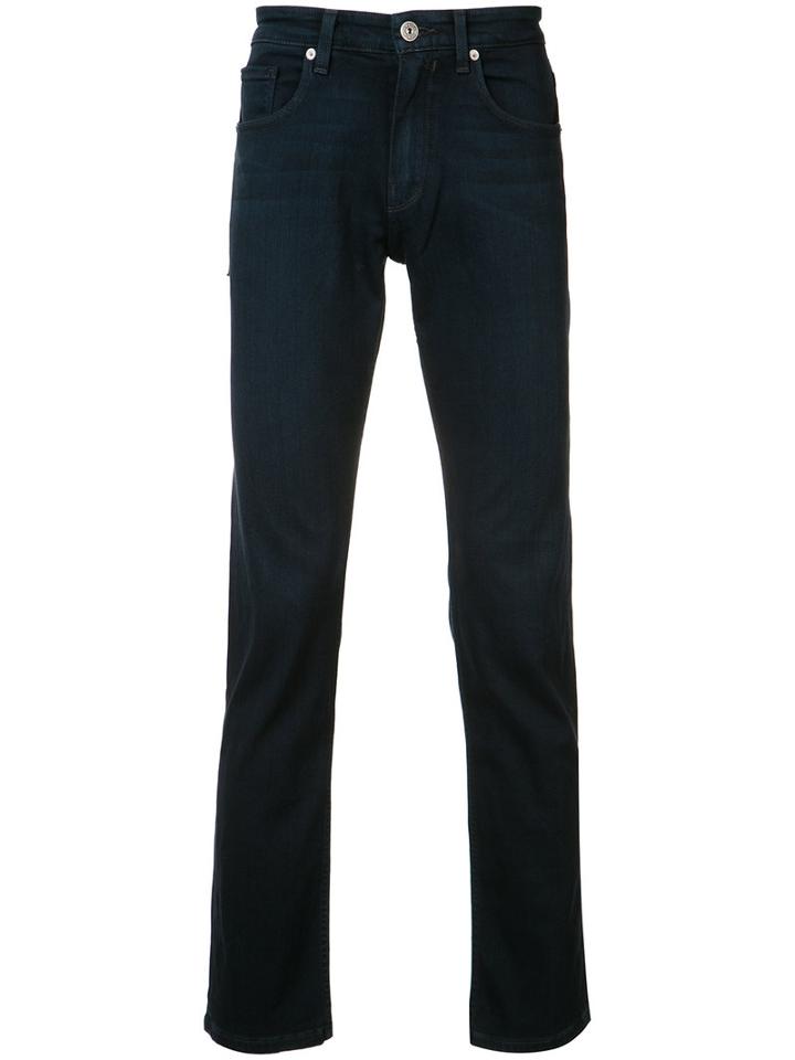 Paige Slim-fit Jeans, Men's, Size: 36, Blue, Cotton/rayon/polyester/spandex/elastane