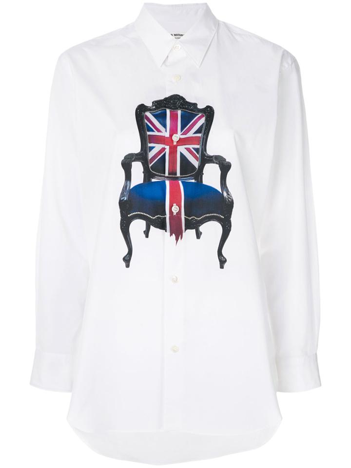 Junya Watanabe Comme Des Garçons Uk Chair Shirt - White