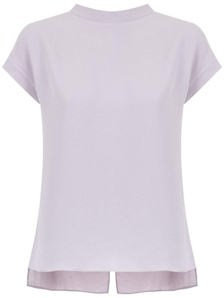 Egrey Panelled Top - Pink & Purple