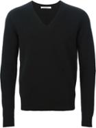 Givenchy Distressed Jumper, Men's, Size: Large, Black, Wool
