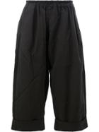 Toogood Wide-leg Cropped Trousers - Black
