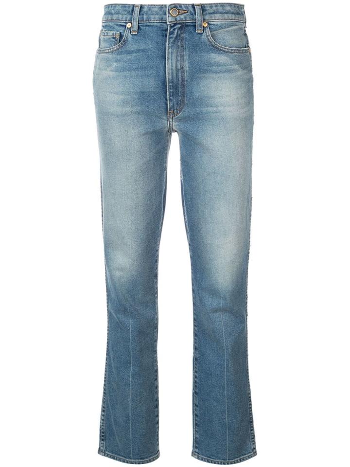 Khaite Straight Leg Jeans - Blue