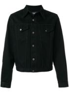 Calvin Klein 205w39nyc Brooke Shields Patch Denim Jacket - Black