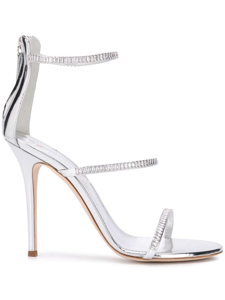 Giuseppe Zanotti Coline Sandals - Silver