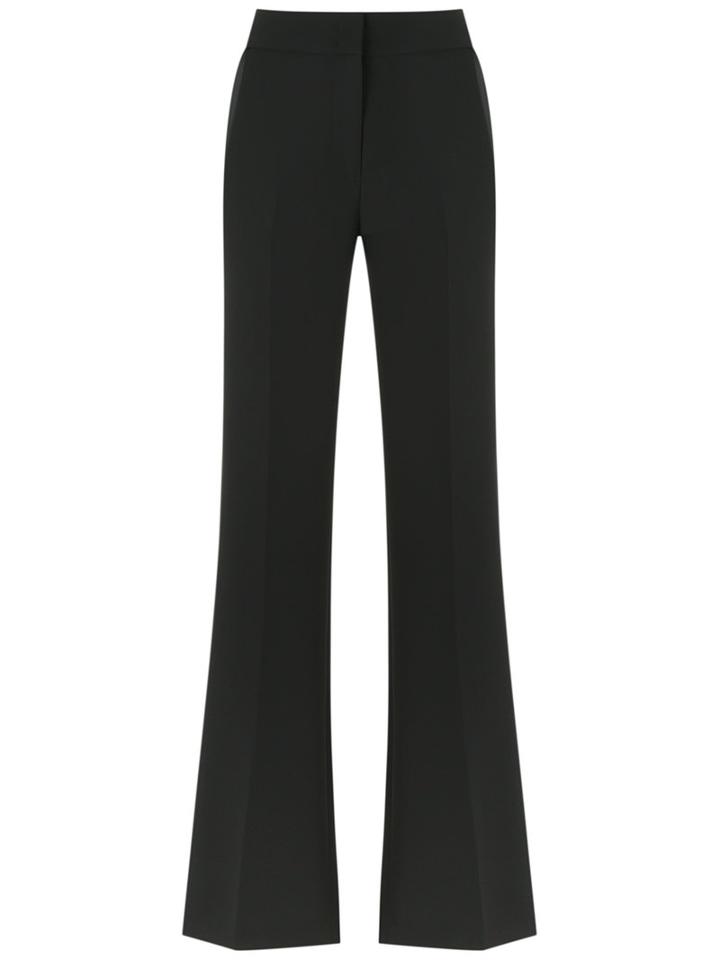 Giuliana Romanno Flared Trousers, Women's, Size: 38, Black, Polyester