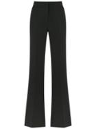 Giuliana Romanno Flared Trousers, Women's, Size: 38, Black, Polyester