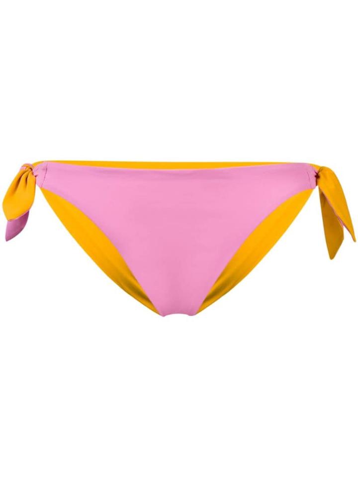 Tory Burch Side Fastened Bikini Bottom - Pink