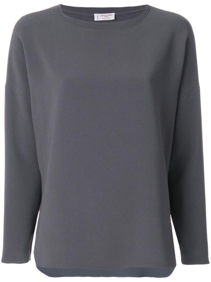 Alberto Biani Dropped Shoulder Sweatshirt - Grey