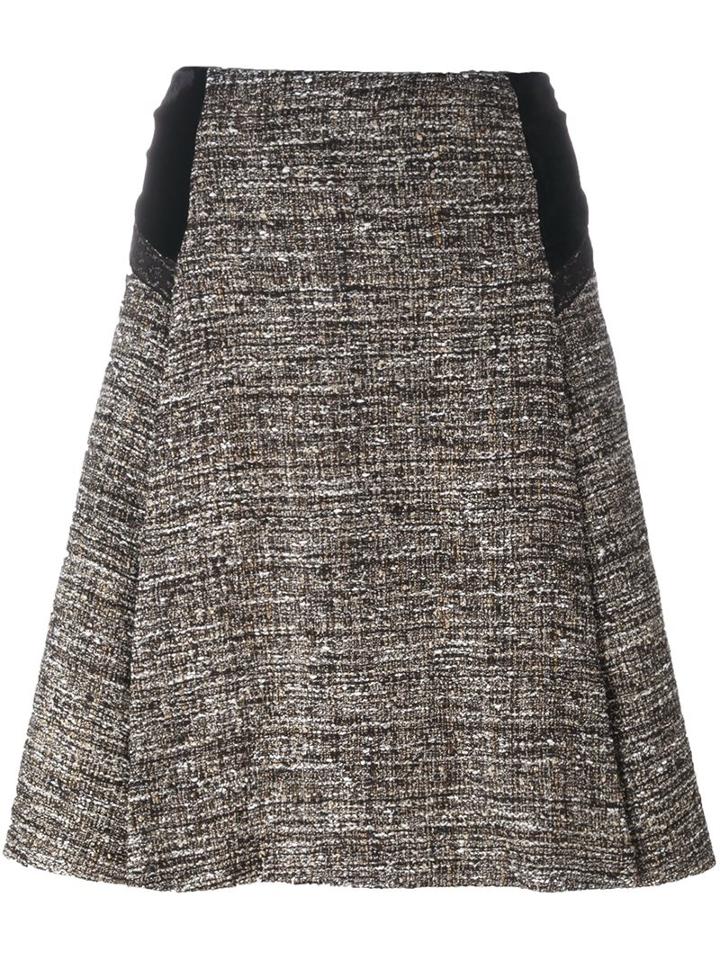 Alberta Ferretti Tweed Skirt