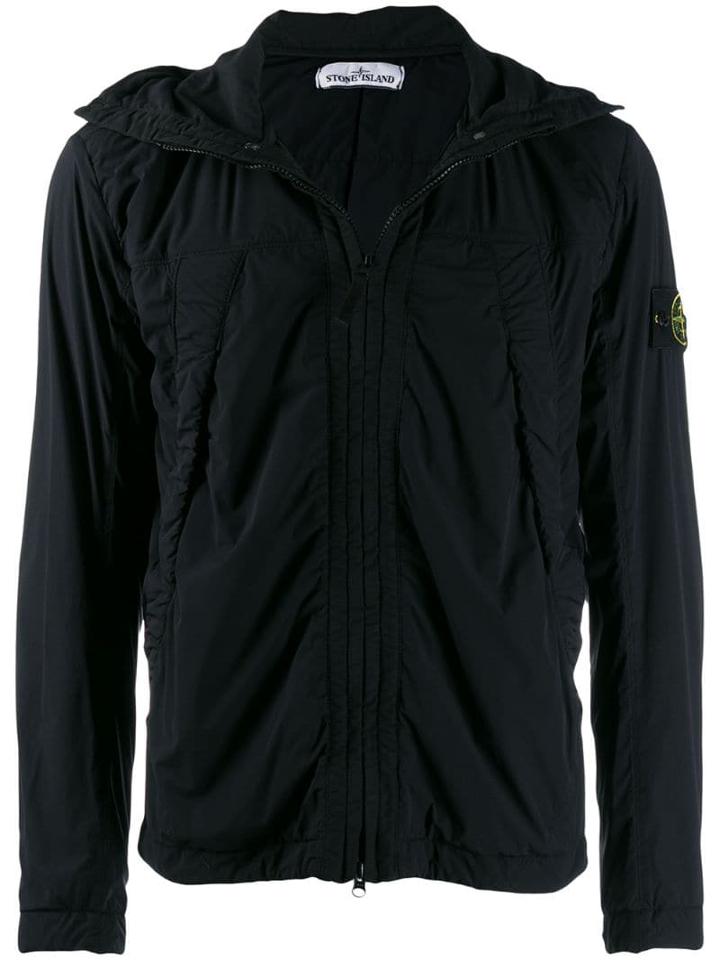 Stone Island Lightweight High-neck Jacket - Black