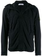 Stone Island Lightweight High-neck Jacket - Black