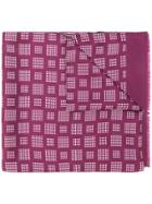 Dell'oglio Polka Dot Scarf - Pink & Purple