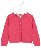 Burberry Kids Round Neck Cardigan, Girl's, Size: 8 Yrs, Pink/purple