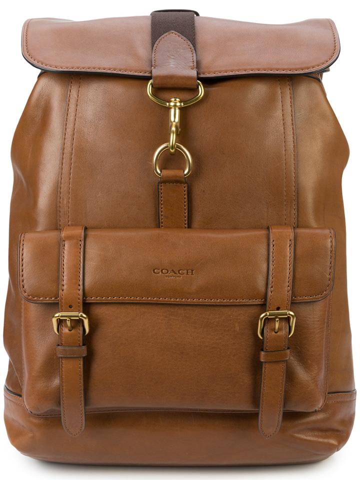 Coach Bleecker Backpack - Brown