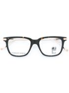 Ill.i.am Square Frame Glasses, Brown, Acetate/titanium/metal (other)