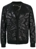 Christian Pellizzari Jacquard Buttoned Cardigan - Black