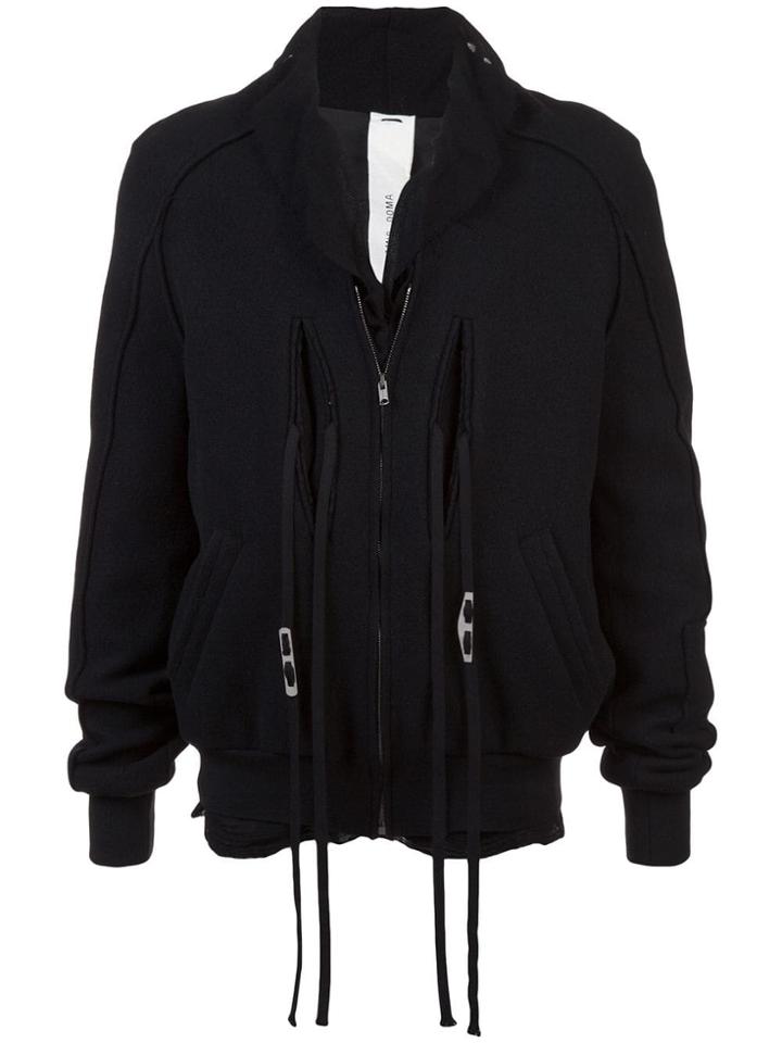 Damir Doma Tassel Trim Bomber Jacket - Black