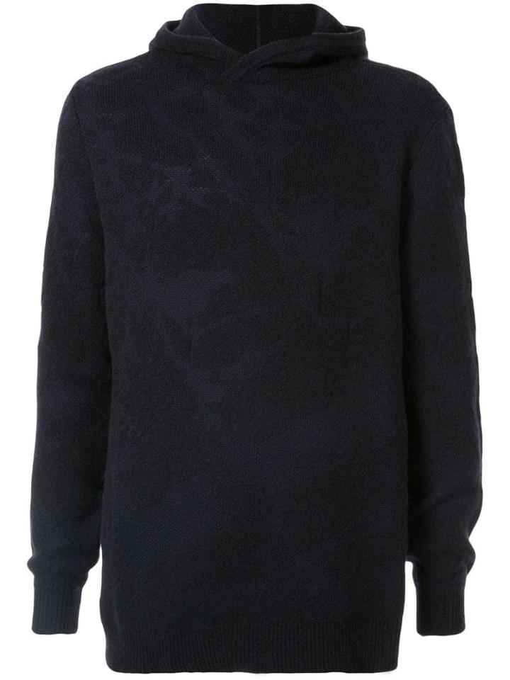 Emporio Armani Hooded Sweater - Blue
