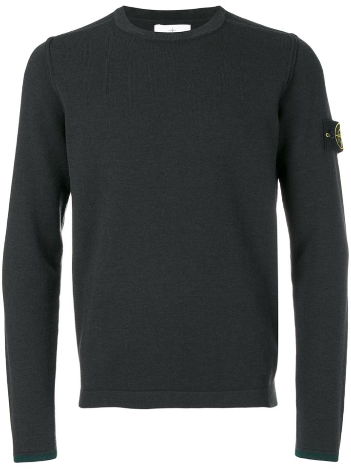 Stone Island Crew Neck Jumper - Green