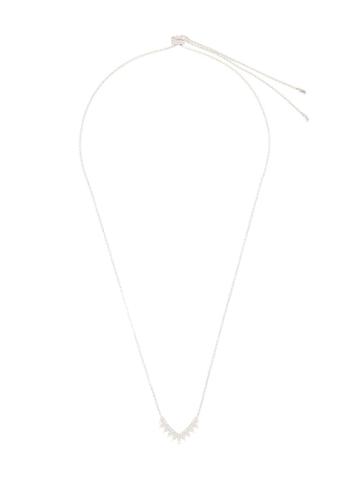 Apm Monaco Embellished Tiara Necklace - Silver