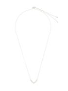 Apm Monaco Embellished Tiara Necklace - Silver