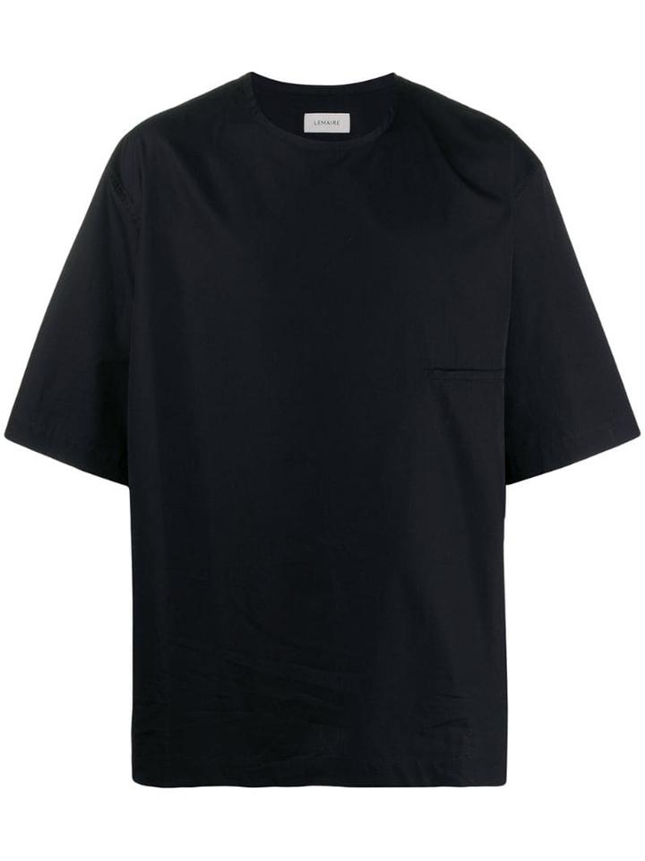 Lemaire Oversized T-shirt - Blue