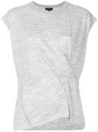 Rag & Bone Tie Knot T-shirt - Grey