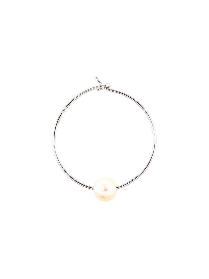 Asherali Knopfer 'louka' White Gold Hoop Earring, Women's