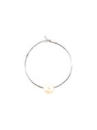 Asherali Knopfer 'louka' White Gold Hoop Earring, Women's