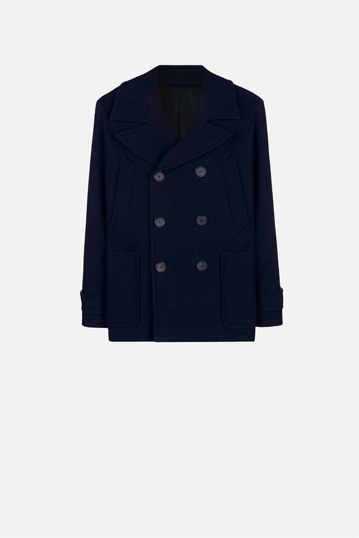 Ami Alexandre Mattiussi Classic Peacoat