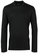 Pal Zileri Stand Up Collar Jumper, Men's, Size: Medium, Black, Wool