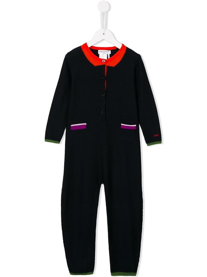 Rykiel Enfant Trompe-l'oeil Jumpsuit, Toddler Girl's, Size: 2 Yrs, Blue